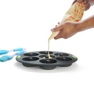 OEM 5pcs Silicone Baking Mold Set For Handcrafted Cake