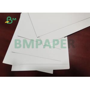 12PT 14PT Bleached White C1S Foldcoat Board For Garment Tags High Stiffness