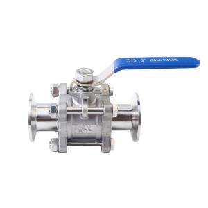 Oed Customized Support and Manual Driving Mode within CF8m 3PC Ball Valve with