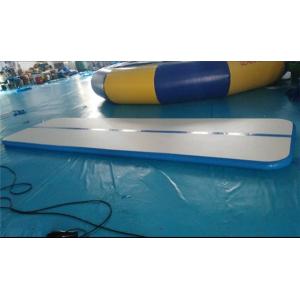 Buy cheap Rapid Inflation PVC Gymnastics Air tumbling mat Air Track Mat  3M*1M*0.1M Rubber Cushion from wholesalers
