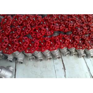 Screw Conection Stainless Steel CF8 Material Sluice Valve by Manual Operator