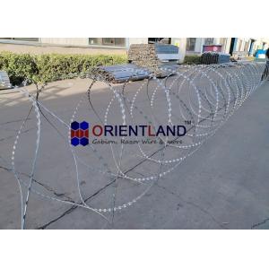 Bto-11 Bto-22 Galvanized Razor Barbed Wire 960mm Diameter Militaty