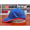 Buy cheap New Design Blue and red 6panel custom embroidery patches logo sports hats caps from wholesalers