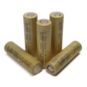 Rechargeable 2000mah Lithium Ion Cell , 3.6V 18650 Lithium Battery