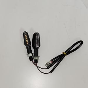 Buy cheap Motorcycle Universal Double Sides LED Indicators Black Plastic product