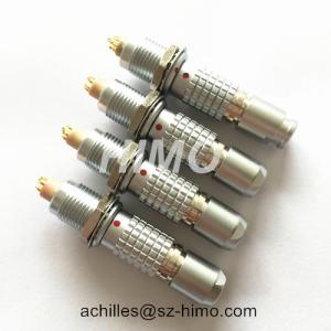 Buy cheap quick release 4 pin pcb contact panel mount connector lemo substitute from wholesalers