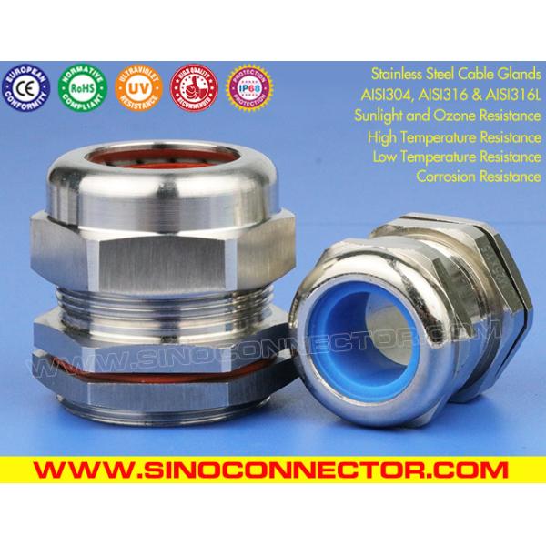 PG Cable Glands Cable Joints Stainless Steel AISI 304/316/316L with Seal and O-ring