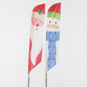 Buy cheap Christmas Garden Flag Sant Claus and Snowman from wholesalers