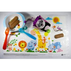 Buy cheap Waterproof Disposable Plastic Dinner Plate Mat Custom Printing Acceptable from wholesalers