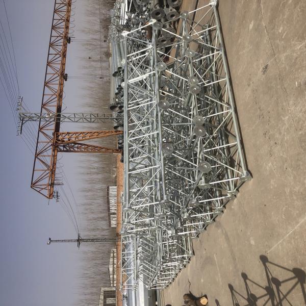 Quality Lattice Steel 60m Iron Lattice Wifi Guyed Wire Tower for sale