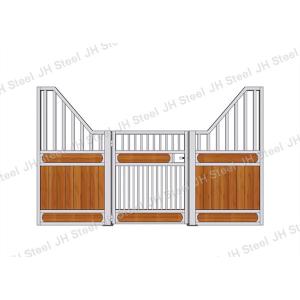 Buy cheap 2.2m Height 3.0m Length Hot Galvanized Horse Stable Fronts from wholesalers
