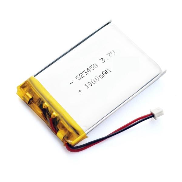 Quality 523450 3.7 V 1000mah Lithium Polymer Lipo Rechargeable Battery for sale