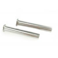 Buy cheap Carbon Steel Hardware Rivets Flat Head Semi Tubular Rivet Din 7340 Nickel Plated product