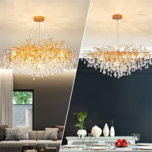 Buy cheap Modern Crystal LED Chandelier Lighting for Dining Room Decoration Luxury loft chandelier(WH-MI-210) from wholesalers