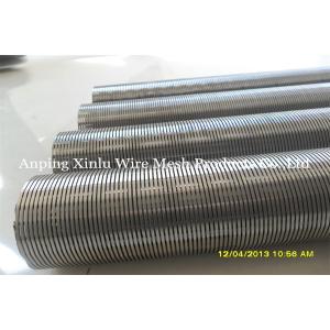 Johnson Type Wedge Wire Screen Pipe Continuous Slot Dia 125mm