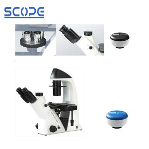 Buy cheap Inverted Stand Trinocular Biological Microscope , Trinocular Inverted Microscope from wholesalers