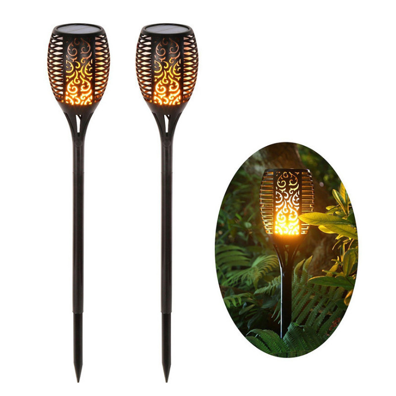 Buy cheap 1w Flickering Flame Solar Lights , LED Solar Torch Light 8-10 Hours Lasting Time from wholesalers