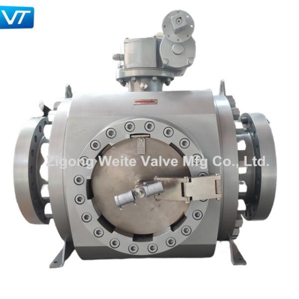 Quality Industrial 12'' A105 ENP Pigging Launching Ball Valve 600LB for sale