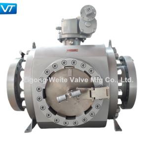 Buy cheap Industrial 12'' A105 ENP Pigging Launching Ball Valve 600LB from wholesalers