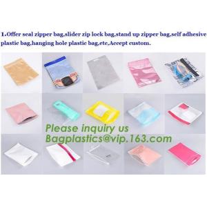Buy cheap hanger bag with zip lock on the top,Frosted Zip lockk bag EVA PVC hanger bag for clothes, EVA frost drawstring bag, Froste from wholesalers