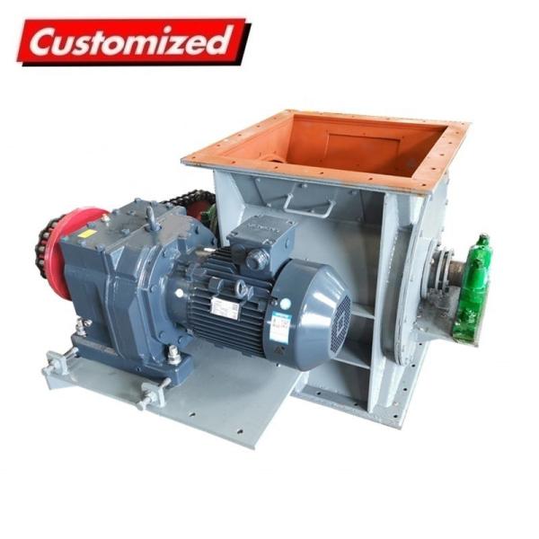 Quality Rigid Impeller Feeder Star Discharger for Pneumatic Conveying System Auger Conveyor for sale