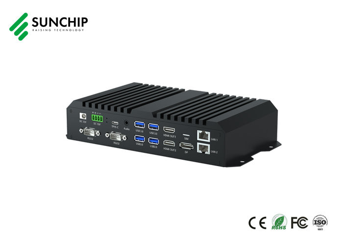 Buy cheap Rockchip 8K RK3588 Android 12 Industrial Control Box RS232 RS485 DP HD Mini PC from wholesalers