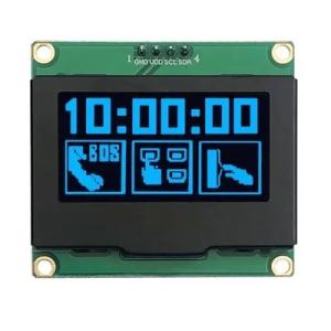 SSD1309 OLED Display 128X64 SSD1309 1.54 Inch OLED Screen Blue Bigger PCB Board