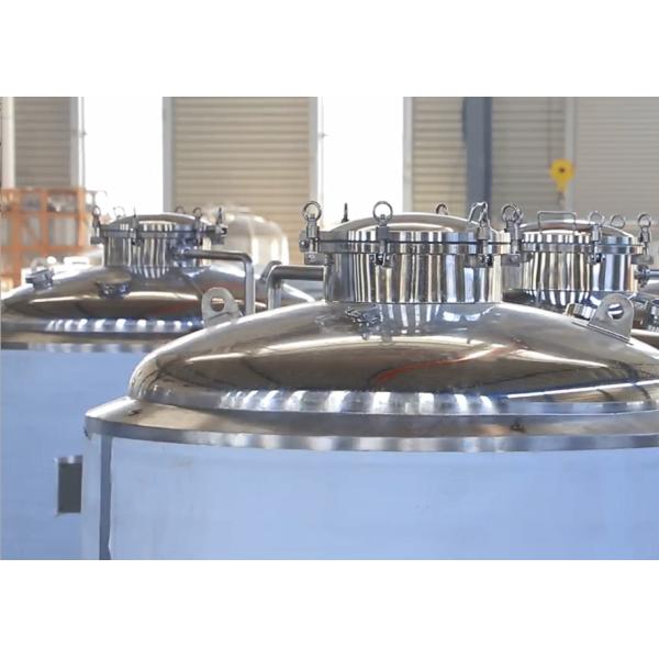 Insulated 1000L Conical Beer Fermenter with Glycol Jacket and Polyurethane Insulation