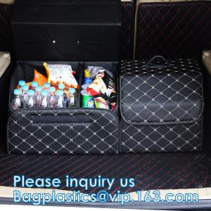 Buy cheap Storage Container, Waterproof Pu Leather Storage Box Car Trunk Organizer, Automotive Consoles & Organizers from wholesalers