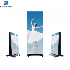 Buy cheap Foldable Indoor P2.5 LED Poster Display 640x1920mm Indoor Full Color Poster Display Portable Led Poster Screen for Shopping Mall from wholesalers