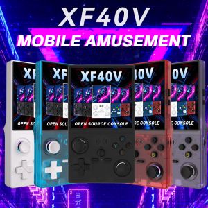 Buy cheap XF40V Retro Handheld Game Console Linux 4.0'' IPS Screen Supports WiFi from wholesalers