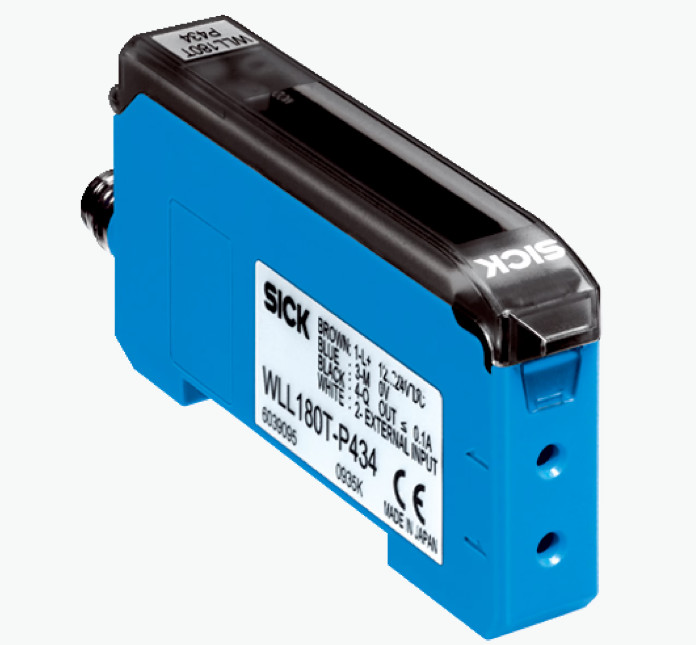 SICK WLL180T-P434 Fiber-optic sensors and fibers WLL180 10.5 mm x 34.6 mm x 71.9