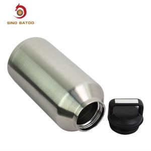 Buy cheap 2L 64oz Vacuum Insulated Growlers Stainless Steel With Chug Cap from wholesalers