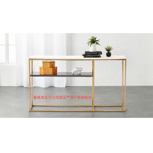 Buy cheap High Strength Modern Metal Office Desk Two Layers Smooth Surface product