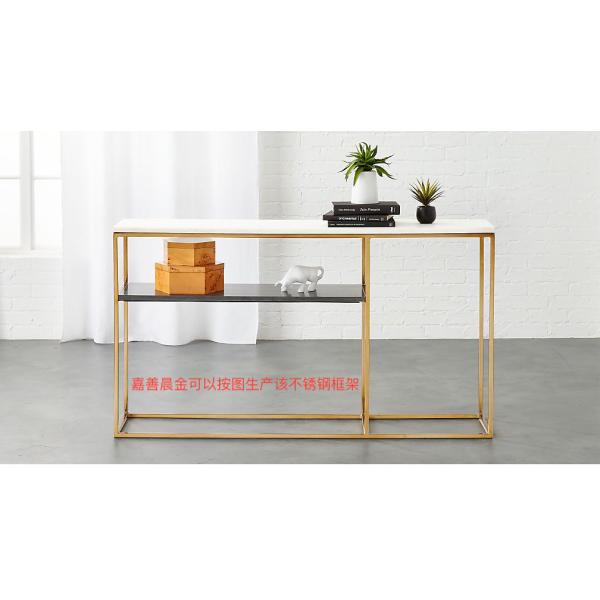Buy cheap High Strength Modern Metal Office Desk Two Layers Smooth Surface from wholesalers