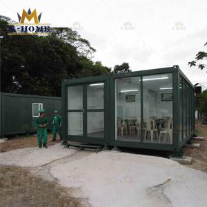 Buy cheap L300cm Modular Portable Accommodation Container Prefabricated Army Camp from wholesalers