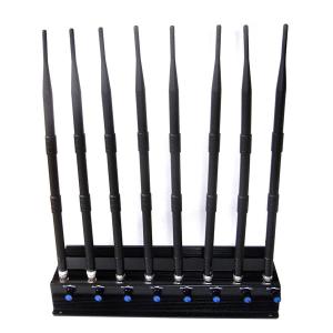 Buy cheap Adjustable 8 Antennas High-power GPS/WiFi/VHF/UHF Jammer from wholesalers