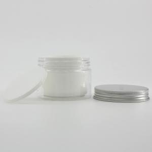 Buy cheap 2.8oz Double Layer Cream Can with Aluminum Screw Cap from wholesalers