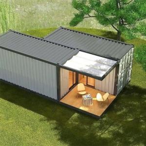Buy cheap Customized Color Expandable Container House with Light Steel Frame and Construction from wholesalers