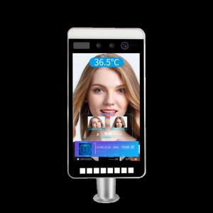 Buy cheap RA08T New Design 8 inch Dynamic Facial Fask Temperayure Detect Standlone Waterproof  Access Control with IR Temperautre from wholesalers