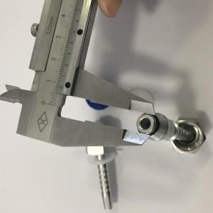 Buy cheap Zinc Plating 20411 24 Cone Metric Din Fittings product