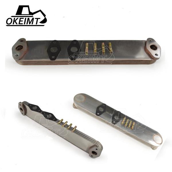 Buy cheap Engine Oil Cooler Assembly S6K 4P 34339-03100 Excavator Oil Cooler core 6D105 from wholesalers