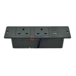 China UK Standard Custom AC Power Socket Plastic Furniture Wall Socket with 2 Outlets 1 USB & 1 Type C Port 16A Rated Current on sale China UK Standard Custom AC Power Socket Plastic Furniture Wall Socket with 2 Outlets 1 USB & 1 Type C Port 16A Rated Current on sale