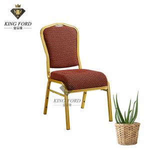 Buy cheap Iron Aluminum Padded Stackable Banquet Chairs 3-Layer Environmentally Paint from wholesalers