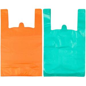 Buy cheap EN13432 PLA PBAT Biodegradable Grocery Plastic Bags With Handles product