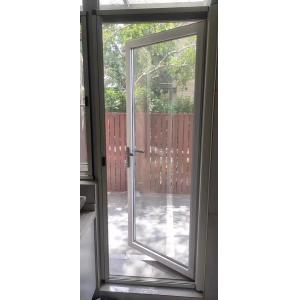 Gray Barrier Free Screen Door Automatic Sliding Door For Home And Office