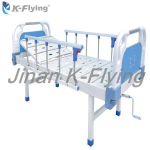 Buy cheap ABS Steel 1 Crank Foldable Hospital Ward Manual Nursing Bed from wholesalers