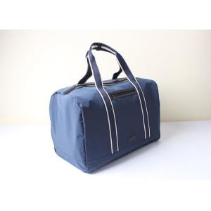 100% Polyester Weekend Bag Travel Navy Color With Short Handles
