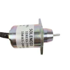 Buy cheap 119233-77932 diesel engine stop solenoid 1503ES-12S5SUC12S For R55/60-7 DH55/60 PC40/50 4TNV94 from wholesalers