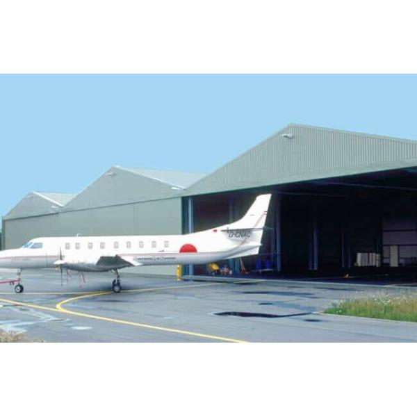 Modular Easy Assembly Steel Structure Aircraft Hangar Modern Economical Prefabricated Industrial Hangar Small Light Warehouse
